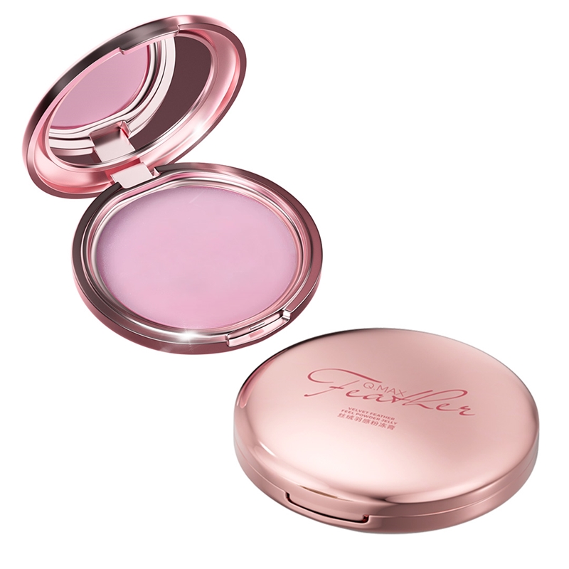 絲絨羽感粉凍膏無粉感粉餅持久控油定妝蜜粉防水防汗細膩不流白湯